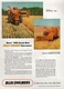 1954 Allis-Chalmers All Crop Harvester Model 66 & 100 Tractor Original Color Ad 