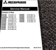 Mitsubishi FD30N Forklift Chassis & Mast Shop Service Repair Manual 00011-Up
