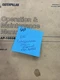 Cat Operation & Maintenance Manual AP-1055B Asphalt Paver
