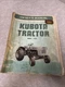 Kubota L225 Tractor Owners Manual