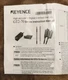 Keyence GT2-70 Series Instruction Manual Only
