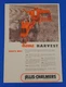 1959 ALLIS-CHALMERS ALL CROP HARVESTER ORIGINAL PRINT AD AMERICAN FARMER CLASSIC