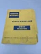 Original CAT Caterpillar DW20 Tractor Shop Service Manual Scrapper Tractor