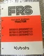 Kubota Flat Rate Schedule Manual Tractor 2&4wd B1550 B1750 B2150 B2150HST