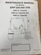 Yale Maintenance Manual ERP 030-040 TFN 3000,3500, 4000 LB Capacity #1582