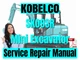 Kobelco Mini Excavator SK09SR Service Repair Manual Kobelco Mini Excavator SK09SR Service Repair Manual