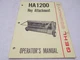 Gehl Company HA1200 Hay Attachment Operators Manual 903040