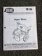 GEHL FB 86 HI-THROW FORAGE Hopper BLOWER SERVICE PARTS MANUAL
