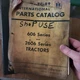 IH International 606 2606 Tractor Parts Manual Catalog Book ORIGINAL! TC-89 IHC