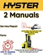 HYSTER FORKLIFT ORDER PICKER (A217) N30FR SERVICE REPAIR PARTS MANUAL PDF USB