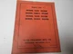 Allis-Chalmers 16BD, 16BDC, 16GD, 16GDC Dozer Blades Manual