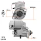 Starter for Kubota Carrier Thomas Denso 17381-63012 228000-1041 128000-1160...