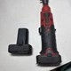 NICE! Snap-on Tools RED 14.4V CTR714 1/4" dr Cordless Ratchet w/ 2 Batts TESTED