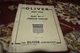 Oliver OC-3 Crawler Tractor Parts Book Manual GVOH ver3