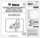 Bobcat CT450 HST SST Compact Tractor Operation and Maintenance Manual ABHM AK...