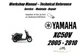 Yamaha XC50V XC50 V XC 50 V Service Repair Workshop Manual USB 2005 - 2010