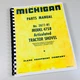 Clark Michigan 475B Articulated Tractor Shovel Parts Catalog Manual