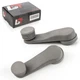 2x Crank handle manual window lifter gray front for VW Multivan T4 T5 T6