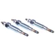 3X Glow Plugs 15221-65513 For Kubota M4000 M4050 M4050DT M4500 M4500DT M4950