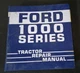 Ford 1300 1500 1700 1900 Tractor Repair Manual Original 3 Ring Ford Binder