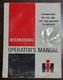 IH 886,986,1086,1486,1586 and Hydro 186 Opr's Manual Part # 1084 462 R4 10-77