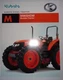 *Kubota Dealers M96S HDM Mudder Tractor Sales Brochure literature ad advertising