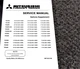 Mitsubishi FD30K Forklift OPTIONS Service Repair Manual Supplement 99719-91100