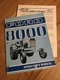 Genuine original Ford 8000 tractor operators operation manual & supplement