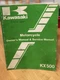 1985 Kawasaki KX500-B2 85 KX 500 B2  Motorcycle Service Manual 99920-1318-01