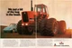 1976 Allis-Chambers AC 7580 Tractor Blue Bug Beetle Vintage 70's 2-Page Print Ad