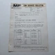 1978 Massey Ferguson MF 300 Loader Dozer ICM Service Bulletin
