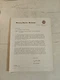 1956 Massey Harris Dealer Bulletin On MH 50 Tractor Registration Certificate 