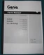 GENIE Z-45/25 /25J Z-BOOM MAN-LIFT PARTS BOOK MANUAL CATALOG 110933