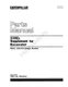 Caterpillar Cat 330C L Supplement Excavator Parts Catalog Manual XEBP8353