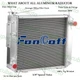 3-Row Radiator Fit Hyster Yale Forklift H25-35XM S25-35XM S40XMS #912495601