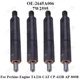 4Pc Fuel Injector 2645A006 7W2595 For Perkins Engine T4.236 CAT CP-433B AP-800B）