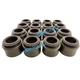 16PCS Valve Oil Seal For Mitsubishi 8DC2 Engine Spare Parts