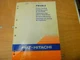 Fiat-Hitachi FR130.2 Wheel Loader Parts Catalog Manual