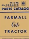Farmall McCormick Cub Tractor Parts Catalog No. TC-37A
