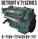 Detroit Diesel Series 71 Service Manual 6V-71 8v-71TA 8v 8V-71TA 6SE193 CD