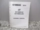 2014 14 Yamaha XV 1900 XV19SCLE SCLEC Assembly Manual LIT-11666-24-58