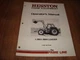 Hesston Operators Manual L-350 L-350H Loader Form 700703566