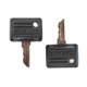 (2) Ignition Key For Crown Forklift Walkie Wave PE3000 - 107151-001, 089216-001