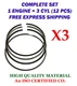 3cyl Piston Rings Set 115MM Standard for DEUTZ KHD 08-167700-00 F 3L 514 MP5688