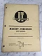 I&T IT TRACTOR SERVICE REPAIR MANUAL MASSEY FERGUSON MF670 MF690 MF698 MF-41