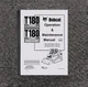 Bobcat T180 Turbo Skid Steer Track Loader Owner Operator Manual S/N 527511001-