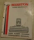 Hesston 6665 Auger Header Operators Manual