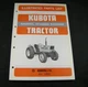 Original Kubota M4950 M5950 Utility Farm Tractor Parts Manual Book