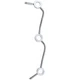 Fuel Overflow Return Pipe for Kubota B1700D B1700E B1700HSD B1700HSE B21 B2100D