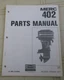 Mercury Merc 402 Outboard Parts Manual January 1977 C-90-71706